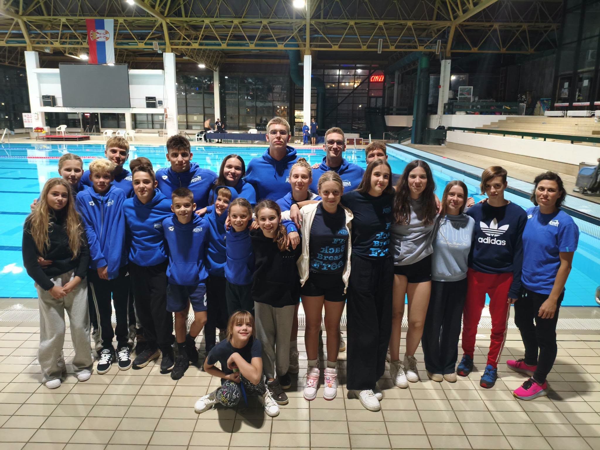 44 medalje za Pk Arenu u Novom Sadu